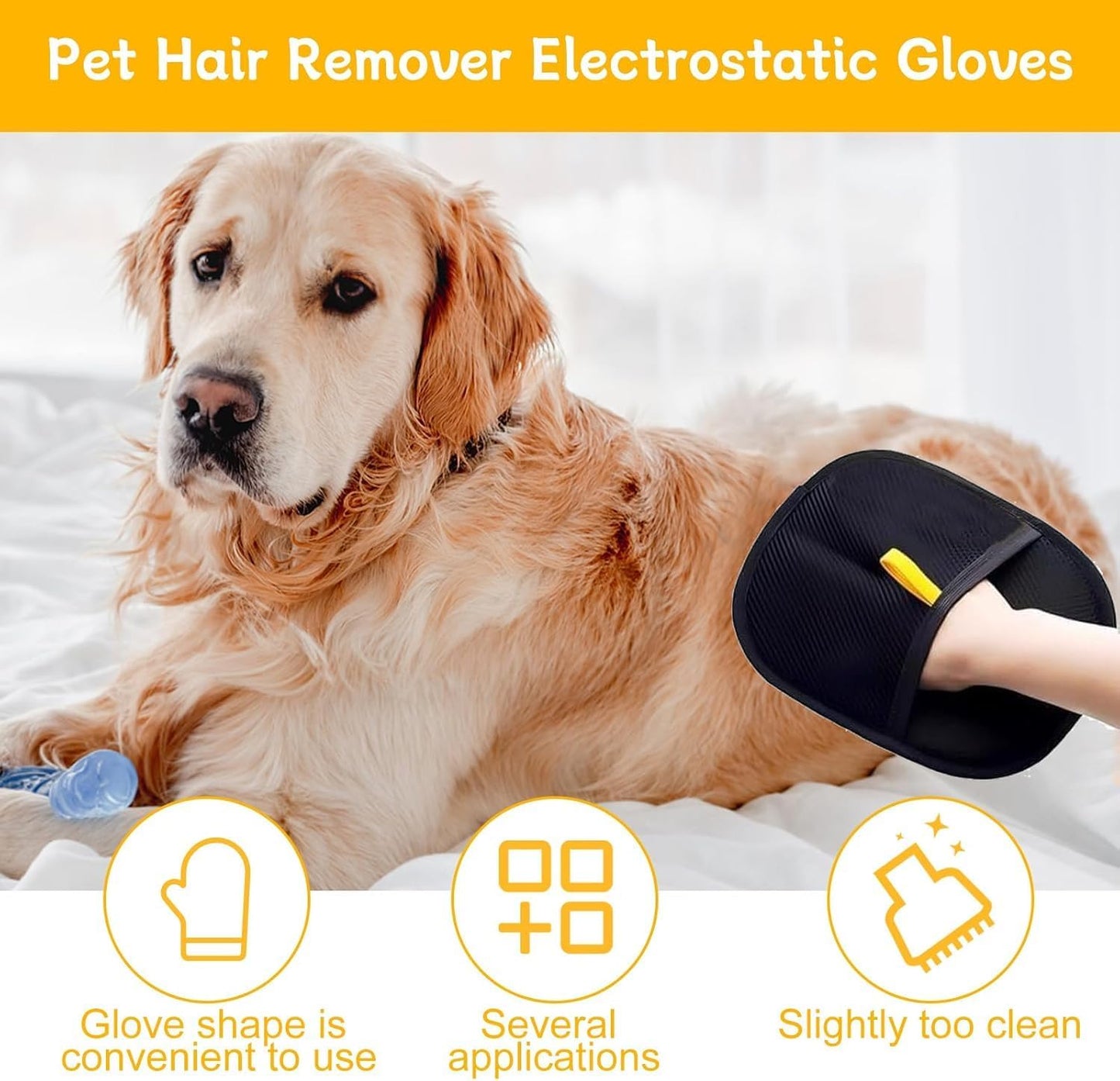 Pet Hair Cleanup Gloves™